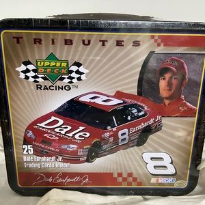 NASCAR Dale Earnhardt Jr #8 Upper Deck Metal Lunch Box 25 cards 2000 NRFB